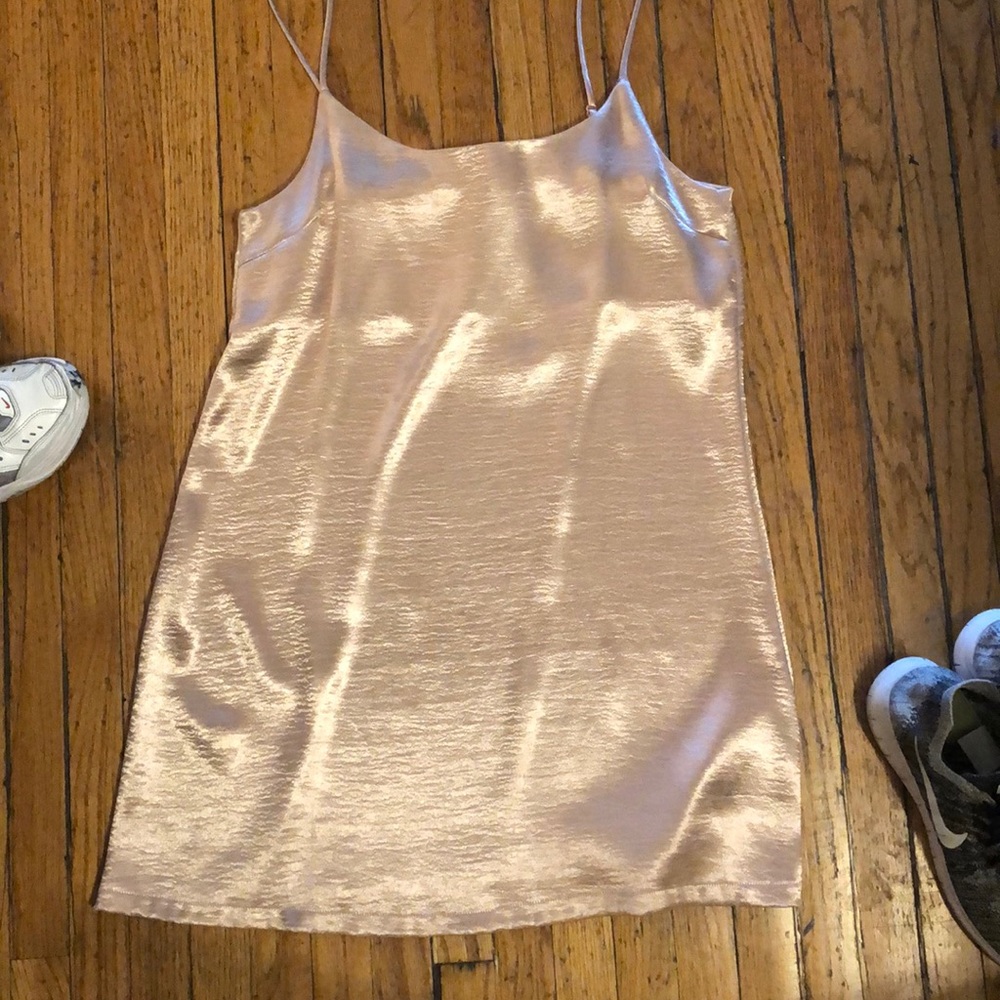 Silence & noise slip dress